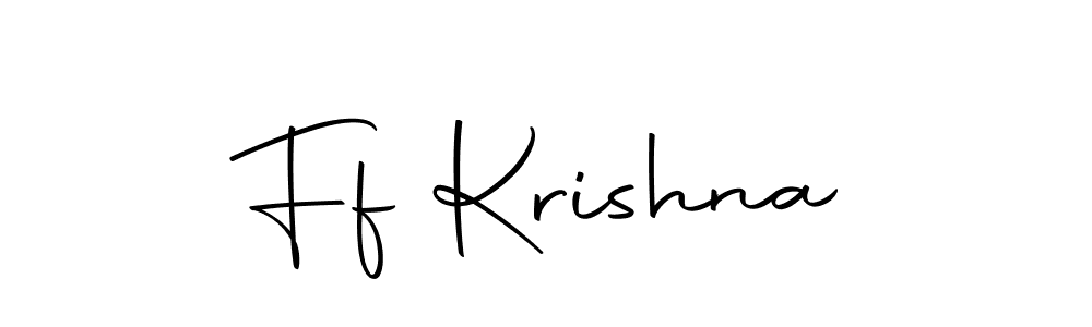 Also we have Ff Krishna name is the best signature style. Create professional handwritten signature collection using Autography-DOLnW autograph style. Ff Krishna signature style 10 images and pictures png