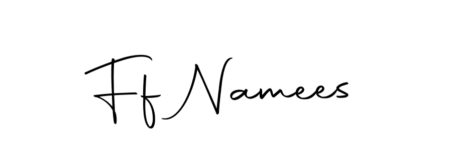 How to make Ff Namees signature? Autography-DOLnW is a professional autograph style. Create handwritten signature for Ff Namees name. Ff Namees signature style 10 images and pictures png
