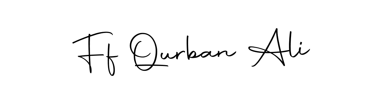 How to make Ff Qurban Ali signature? Autography-DOLnW is a professional autograph style. Create handwritten signature for Ff Qurban Ali name. Ff Qurban Ali signature style 10 images and pictures png