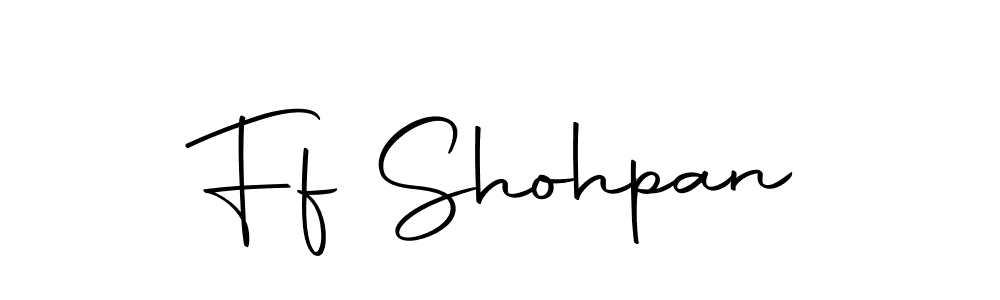 Autography-DOLnW is a professional signature style that is perfect for those who want to add a touch of class to their signature. It is also a great choice for those who want to make their signature more unique. Get Ff Shohpan name to fancy signature for free. Ff Shohpan signature style 10 images and pictures png