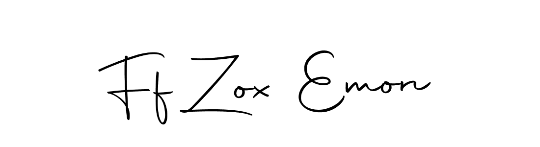 You can use this online signature creator to create a handwritten signature for the name Ff Zox Emon. This is the best online autograph maker. Ff Zox Emon signature style 10 images and pictures png