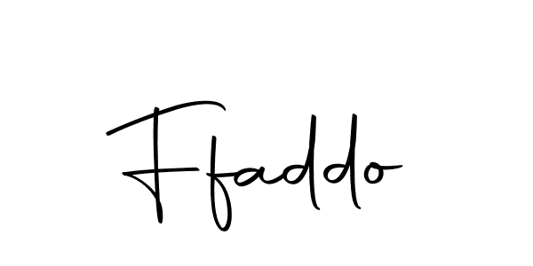 Ffaddo stylish signature style. Best Handwritten Sign (Autography-DOLnW) for my name. Handwritten Signature Collection Ideas for my name Ffaddo. Ffaddo signature style 10 images and pictures png