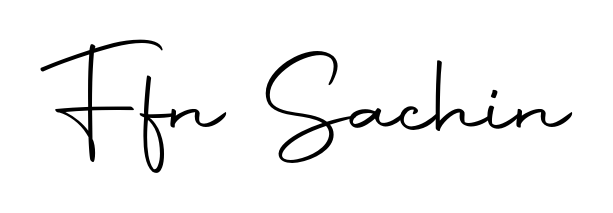 Quickly download Ffn Sachin name signature in high-resolution PNG using Autography-DOLnW style. Ready to insert into PDFs and online applications. Ffn Sachin signature style 10 images and pictures png