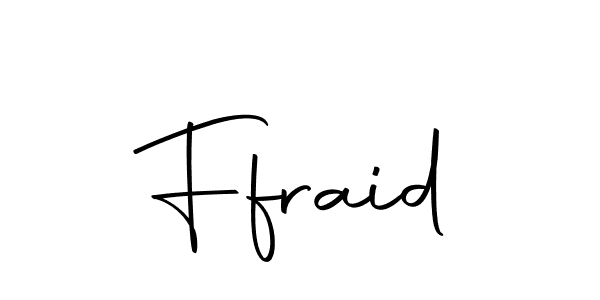 Create a beautiful signature design for name Ffraid. With this signature (Autography-DOLnW) fonts, you can make a handwritten signature for free. Ffraid signature style 10 images and pictures png