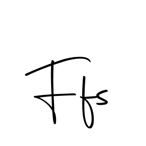 Make a beautiful signature design for name Ffs. With this signature (Autography-DOLnW) style, you can create a handwritten signature for free. Ffs signature style 10 images and pictures png