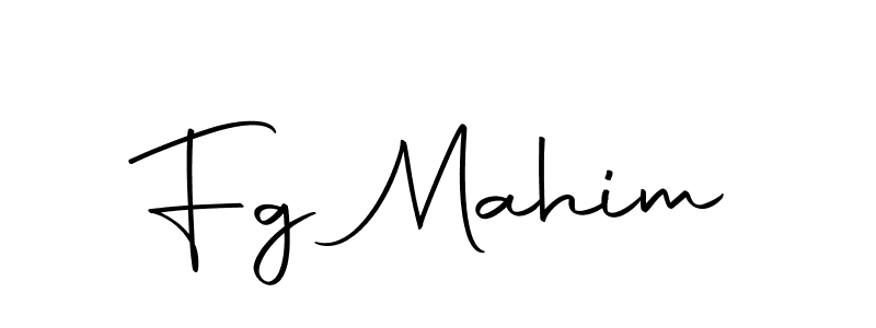 Make a short Fg Mahim signature style. Manage your documents anywhere anytime using Autography-DOLnW. Create and add eSignatures, submit forms, share and send files easily. Fg Mahim signature style 10 images and pictures png