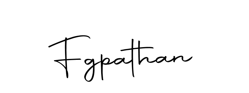 Create a beautiful signature design for name Fgpathan. With this signature (Autography-DOLnW) fonts, you can make a handwritten signature for free. Fgpathan signature style 10 images and pictures png