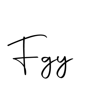 Use a signature maker to create a handwritten signature online. With this signature software, you can design (Autography-DOLnW) your own signature for name Fgy. Fgy signature style 10 images and pictures png