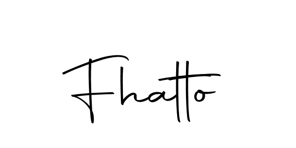 You can use this online signature creator to create a handwritten signature for the name Fhatto. This is the best online autograph maker. Fhatto signature style 10 images and pictures png