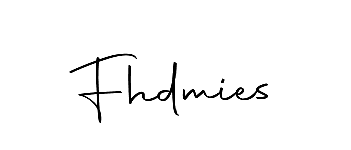 How to make Fhdmies name signature. Use Autography-DOLnW style for creating short signs online. This is the latest handwritten sign. Fhdmies signature style 10 images and pictures png