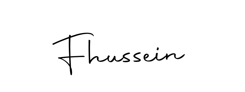 Make a beautiful signature design for name Fhussein. Use this online signature maker to create a handwritten signature for free. Fhussein signature style 10 images and pictures png