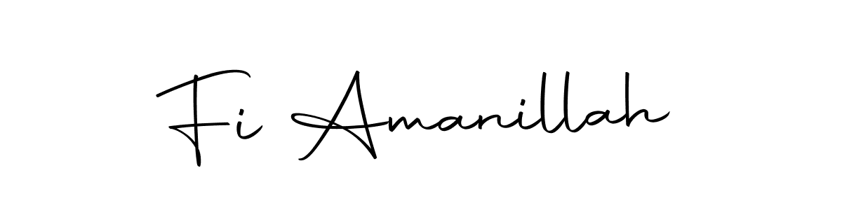 Fi Amanillah stylish signature style. Best Handwritten Sign (Autography-DOLnW) for my name. Handwritten Signature Collection Ideas for my name Fi Amanillah. Fi Amanillah signature style 10 images and pictures png