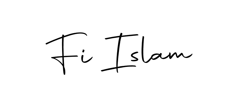 This is the best signature style for the Fi Islam name. Also you like these signature font (Autography-DOLnW). Mix name signature. Fi Islam signature style 10 images and pictures png