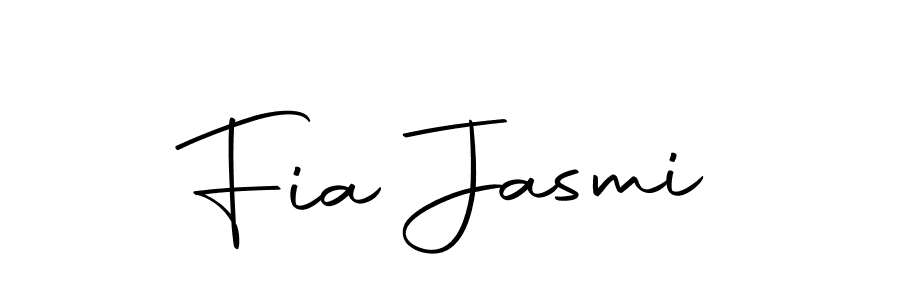 Similarly Autography-DOLnW is the best handwritten signature design. Signature creator online .You can use it as an online autograph creator for name Fia Jasmi. Fia Jasmi signature style 10 images and pictures png