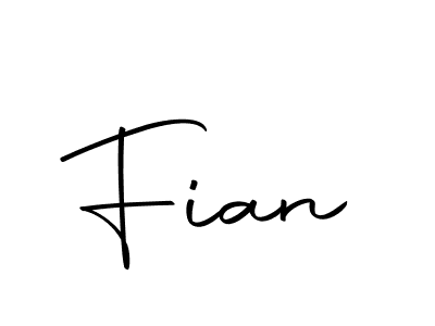 Fian stylish signature style. Best Handwritten Sign (Autography-DOLnW) for my name. Handwritten Signature Collection Ideas for my name Fian. Fian signature style 10 images and pictures png