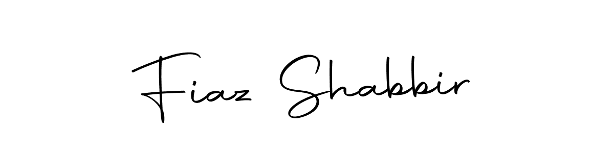 Make a beautiful signature design for name Fiaz Shabbir. With this signature (Autography-DOLnW) style, you can create a handwritten signature for free. Fiaz Shabbir signature style 10 images and pictures png