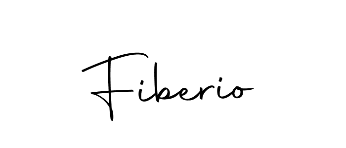 Make a beautiful signature design for name Fiberio. With this signature (Autography-DOLnW) style, you can create a handwritten signature for free. Fiberio signature style 10 images and pictures png