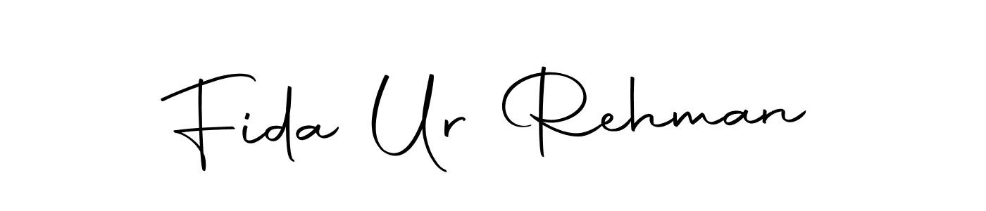How to make Fida Ur Rehman name signature. Use Autography-DOLnW style for creating short signs online. This is the latest handwritten sign. Fida Ur Rehman signature style 10 images and pictures png