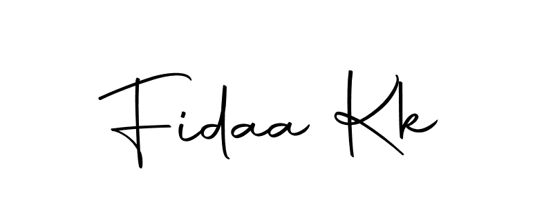 Also we have Fidaa Kk name is the best signature style. Create professional handwritten signature collection using Autography-DOLnW autograph style. Fidaa Kk signature style 10 images and pictures png