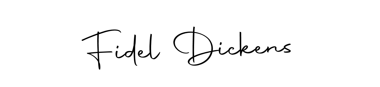 Autography-DOLnW is a professional signature style that is perfect for those who want to add a touch of class to their signature. It is also a great choice for those who want to make their signature more unique. Get Fidel Dickens name to fancy signature for free. Fidel Dickens signature style 10 images and pictures png