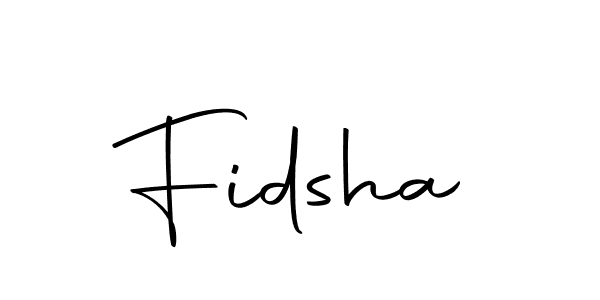 Use a signature maker to create a handwritten signature online. With this signature software, you can design (Autography-DOLnW) your own signature for name Fidsha. Fidsha signature style 10 images and pictures png