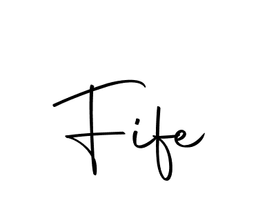 Make a beautiful signature design for name Fife. With this signature (Autography-DOLnW) style, you can create a handwritten signature for free. Fife signature style 10 images and pictures png