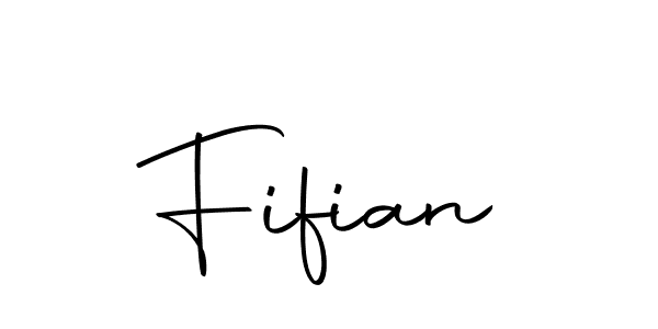 Autography-DOLnW is a professional signature style that is perfect for those who want to add a touch of class to their signature. It is also a great choice for those who want to make their signature more unique. Get Fifian name to fancy signature for free. Fifian signature style 10 images and pictures png