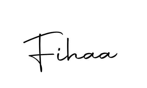 Use a signature maker to create a handwritten signature online. With this signature software, you can design (Autography-DOLnW) your own signature for name Fihaa. Fihaa signature style 10 images and pictures png