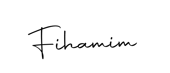 Create a beautiful signature design for name Fihamim. With this signature (Autography-DOLnW) fonts, you can make a handwritten signature for free. Fihamim signature style 10 images and pictures png