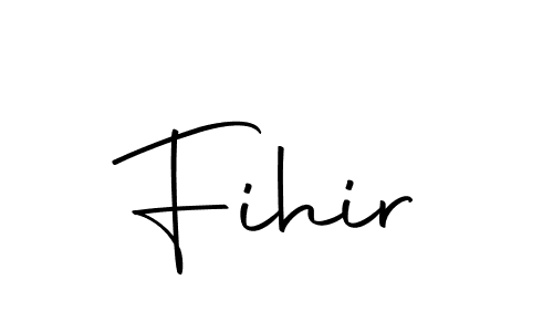 Similarly Autography-DOLnW is the best handwritten signature design. Signature creator online .You can use it as an online autograph creator for name Fihir. Fihir signature style 10 images and pictures png