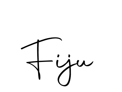 How to make Fiju name signature. Use Autography-DOLnW style for creating short signs online. This is the latest handwritten sign. Fiju signature style 10 images and pictures png