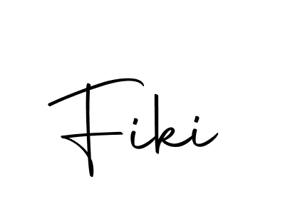 Design your own signature with our free online signature maker. With this signature software, you can create a handwritten (Autography-DOLnW) signature for name Fiki. Fiki signature style 10 images and pictures png