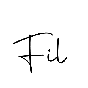 Also we have Fil name is the best signature style. Create professional handwritten signature collection using Autography-DOLnW autograph style. Fil signature style 10 images and pictures png