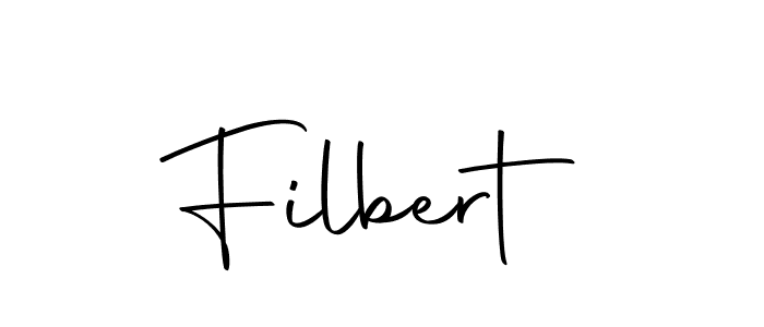 Create a beautiful signature design for name Filbert. With this signature (Autography-DOLnW) fonts, you can make a handwritten signature for free. Filbert signature style 10 images and pictures png