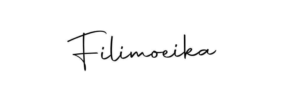 You should practise on your own different ways (Autography-DOLnW) to write your name (Filimoeika) in signature. don't let someone else do it for you. Filimoeika signature style 10 images and pictures png