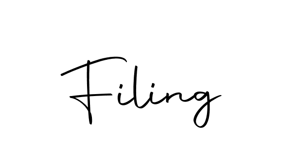 Make a beautiful signature design for name Filing. Use this online signature maker to create a handwritten signature for free. Filing signature style 10 images and pictures png