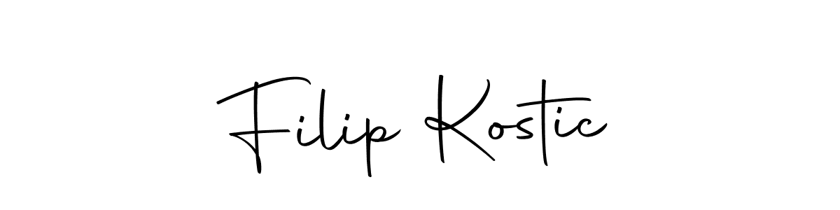 It looks lik you need a new signature style for name Filip Kostic. Design unique handwritten (Autography-DOLnW) signature with our free signature maker in just a few clicks. Filip Kostic signature style 10 images and pictures png