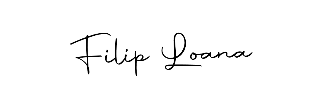 Make a beautiful signature design for name Filip Loana. Use this online signature maker to create a handwritten signature for free. Filip Loana signature style 10 images and pictures png