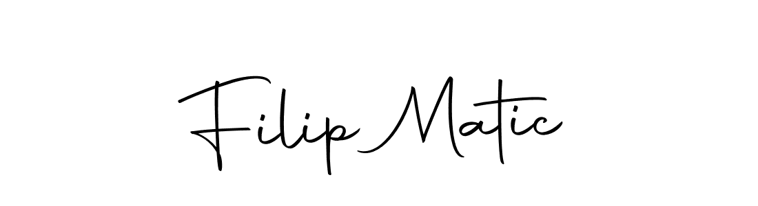 Make a short Filip Matic signature style. Manage your documents anywhere anytime using Autography-DOLnW. Create and add eSignatures, submit forms, share and send files easily. Filip Matic signature style 10 images and pictures png