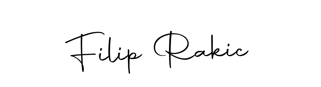 It looks lik you need a new signature style for name Filip Rakic. Design unique handwritten (Autography-DOLnW) signature with our free signature maker in just a few clicks. Filip Rakic signature style 10 images and pictures png