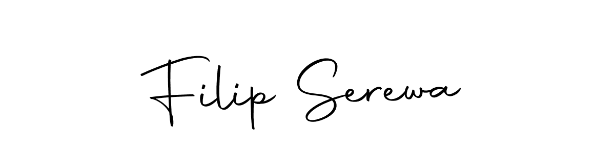 Make a beautiful signature design for name Filip Serewa. With this signature (Autography-DOLnW) style, you can create a handwritten signature for free. Filip Serewa signature style 10 images and pictures png