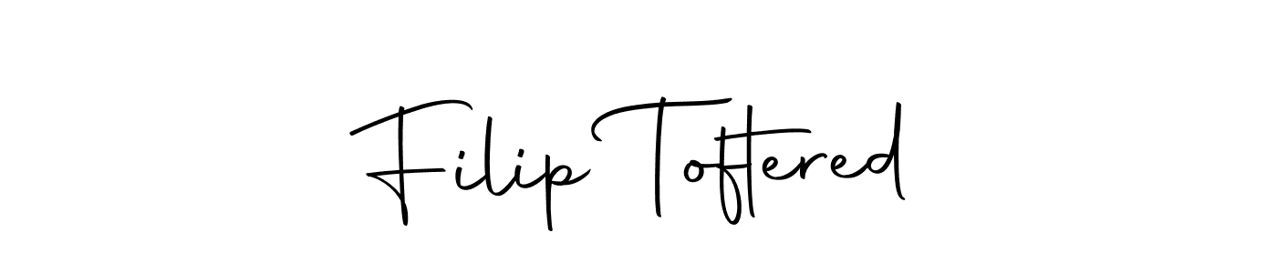 Similarly Autography-DOLnW is the best handwritten signature design. Signature creator online .You can use it as an online autograph creator for name Filip Toftered. Filip Toftered signature style 10 images and pictures png