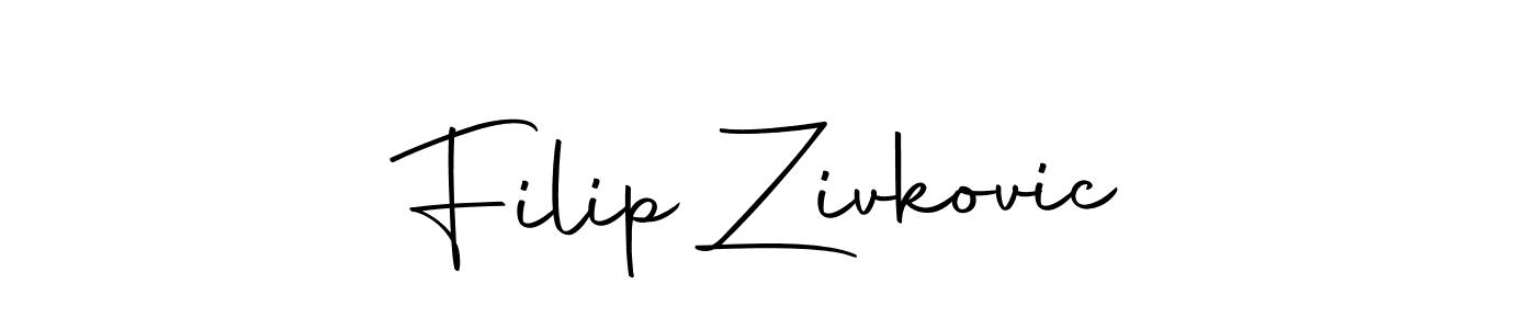 You should practise on your own different ways (Autography-DOLnW) to write your name (Filip Zivkovic) in signature. don't let someone else do it for you. Filip Zivkovic signature style 10 images and pictures png