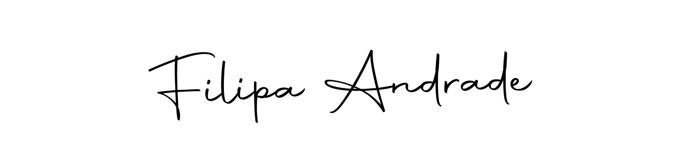 Make a beautiful signature design for name Filipa Andrade. Use this online signature maker to create a handwritten signature for free. Filipa Andrade signature style 10 images and pictures png