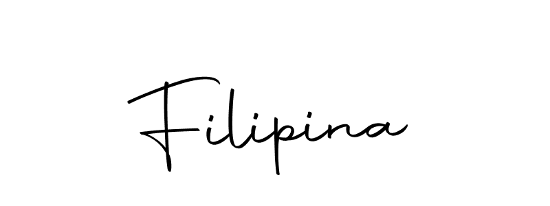 How to make Filipina signature? Autography-DOLnW is a professional autograph style. Create handwritten signature for Filipina name. Filipina signature style 10 images and pictures png