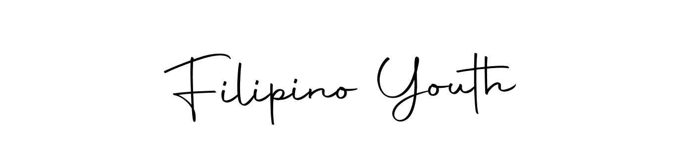 Make a beautiful signature design for name Filipino Youth. With this signature (Autography-DOLnW) style, you can create a handwritten signature for free. Filipino Youth signature style 10 images and pictures png