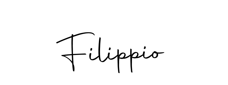 Filippio stylish signature style. Best Handwritten Sign (Autography-DOLnW) for my name. Handwritten Signature Collection Ideas for my name Filippio. Filippio signature style 10 images and pictures png