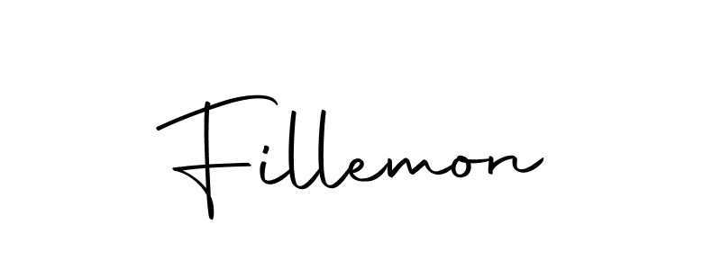 How to make Fillemon name signature. Use Autography-DOLnW style for creating short signs online. This is the latest handwritten sign. Fillemon signature style 10 images and pictures png