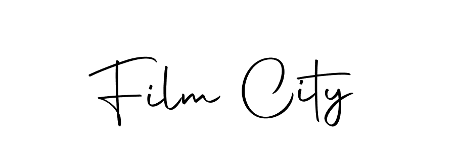 Create a beautiful signature design for name Film City. With this signature (Autography-DOLnW) fonts, you can make a handwritten signature for free. Film City signature style 10 images and pictures png