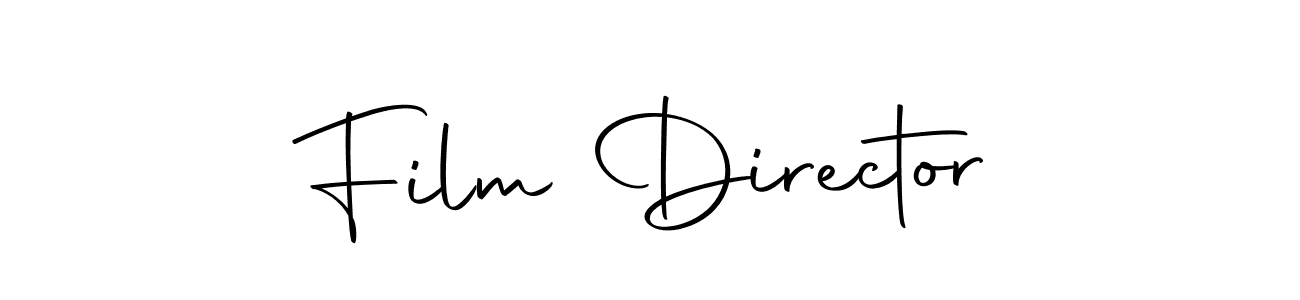 Create a beautiful signature design for name Film Director. With this signature (Autography-DOLnW) fonts, you can make a handwritten signature for free. Film Director signature style 10 images and pictures png